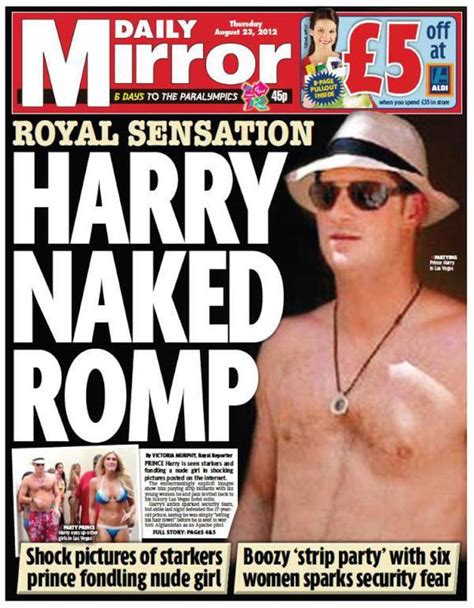 prince harry naked|How Prince Harry's Naked Vegas Pictures Helped Turn His Life .